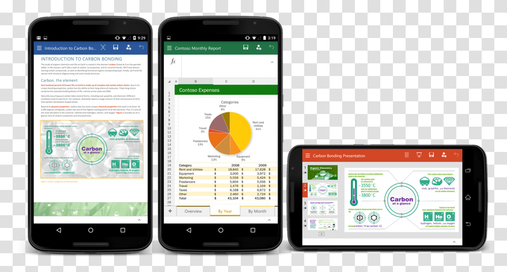 Office For Android Phone Preview Now Available Power Point On Phone, Electronics, Mobile Phone, Cell Phone, Iphone Transparent Png