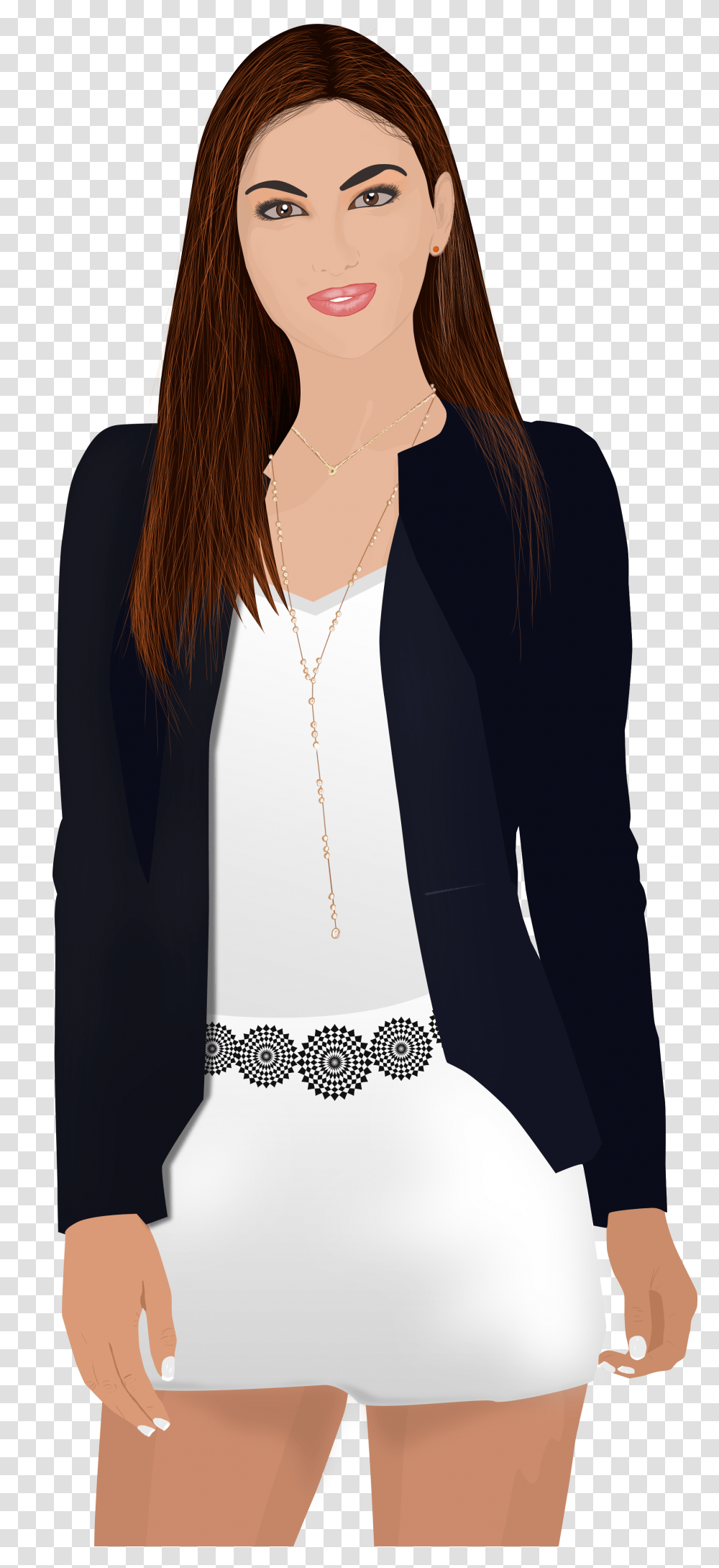 Office Girl Business Woman Female Business Woman Vector Background, Sleeve, Long Sleeve, Home Decor Transparent Png