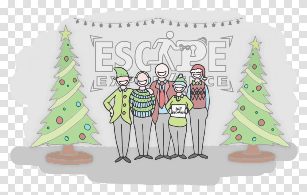 Office Holiday Party Planning Christmas Tree, Plant, Ornament, Doodle, Drawing Transparent Png