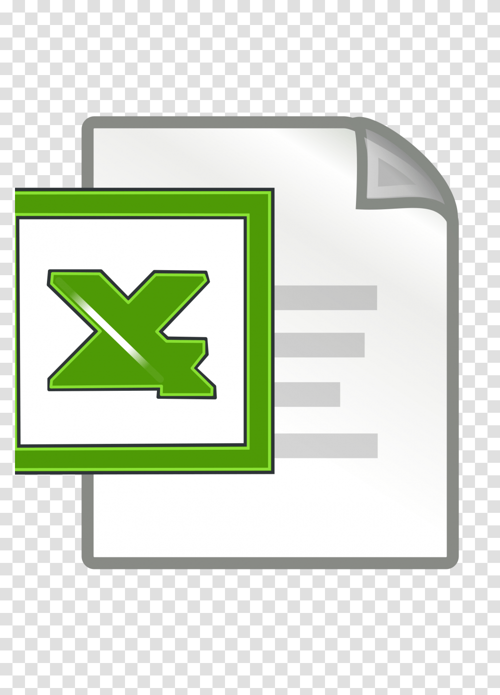 Office Ms Excel, Recycling Symbol, First Aid Transparent Png