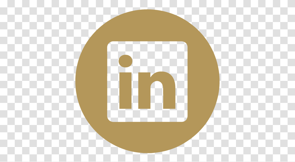 Office Of Marketing & Communications Ferrum College Gold Linkedin Logo, Number, Symbol, Text, Label Transparent Png