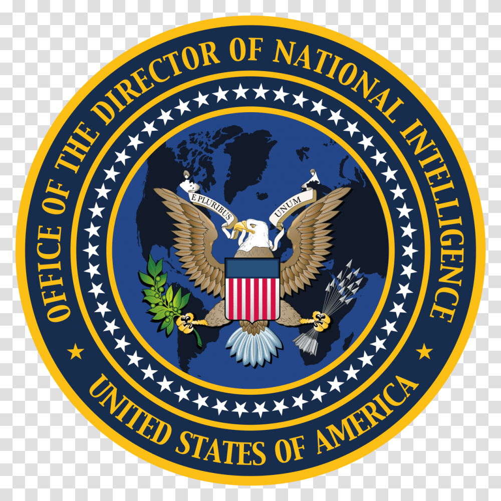 Office Of The Director Of National Intelligence Seal, Emblem, Logo, Trademark Transparent Png