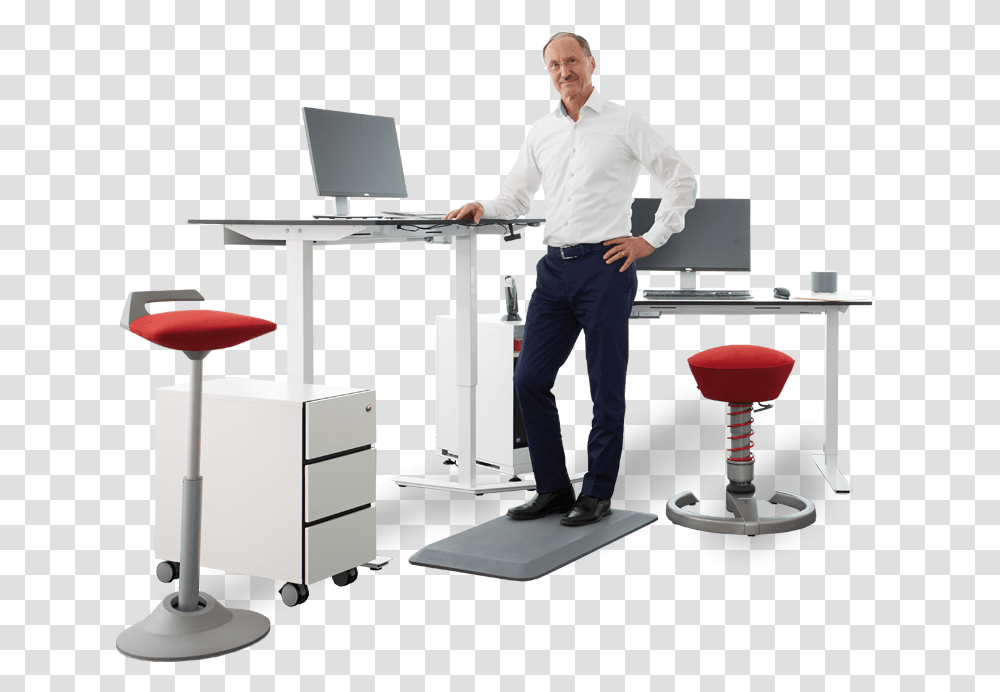 Office People Aeris Active Office Bar Stool Aeris Gmbh, Person, Furniture, Clothing, Electronics Transparent Png