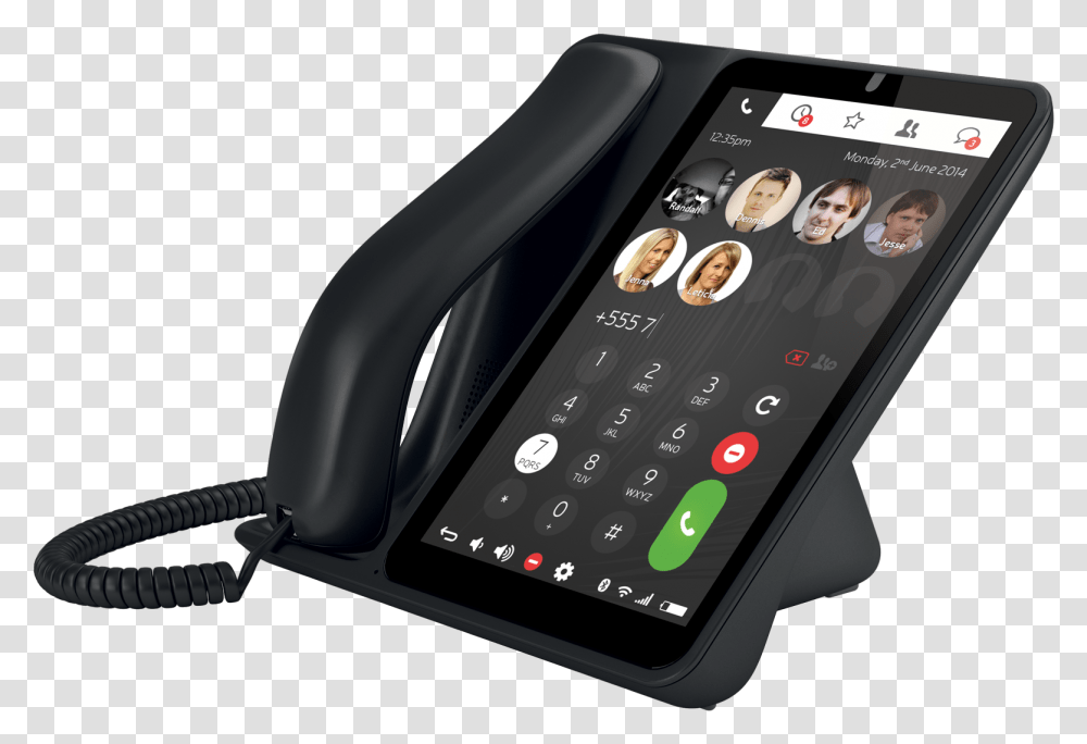 Office Phone, Electronics, Mobile Phone, Cell Phone, Person Transparent Png