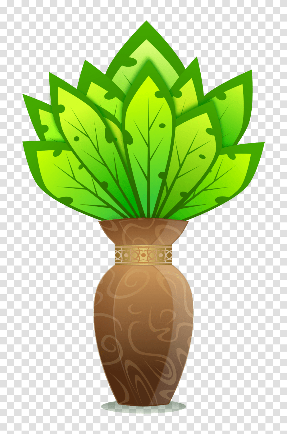 Office Plant Cliparts, Leaf, Vase, Jar, Pottery Transparent Png