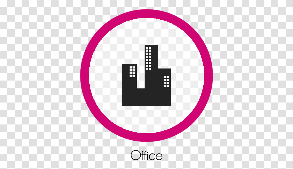 Office Space Pink Circle Mobile Circle, Sign, Road Sign Transparent Png