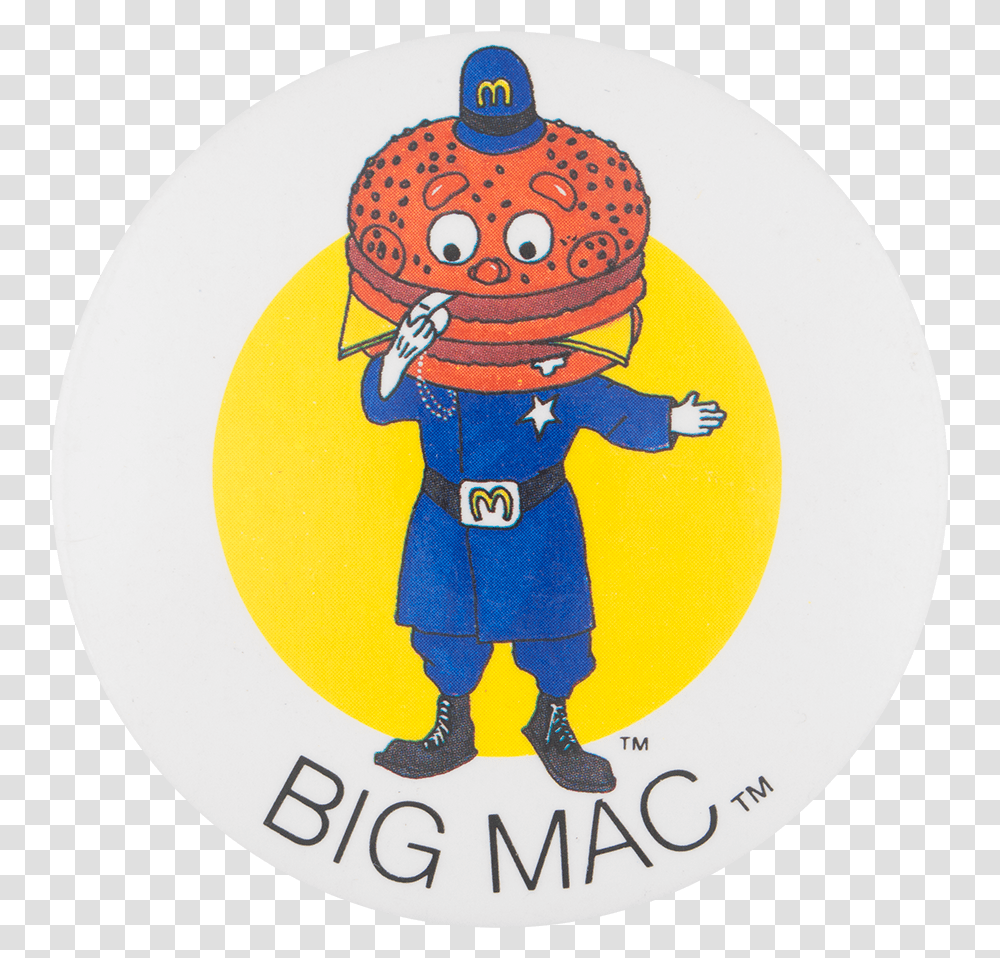Officer Busy Beaver Button Officer Big Mac, Label, Person, Human Transparent Png