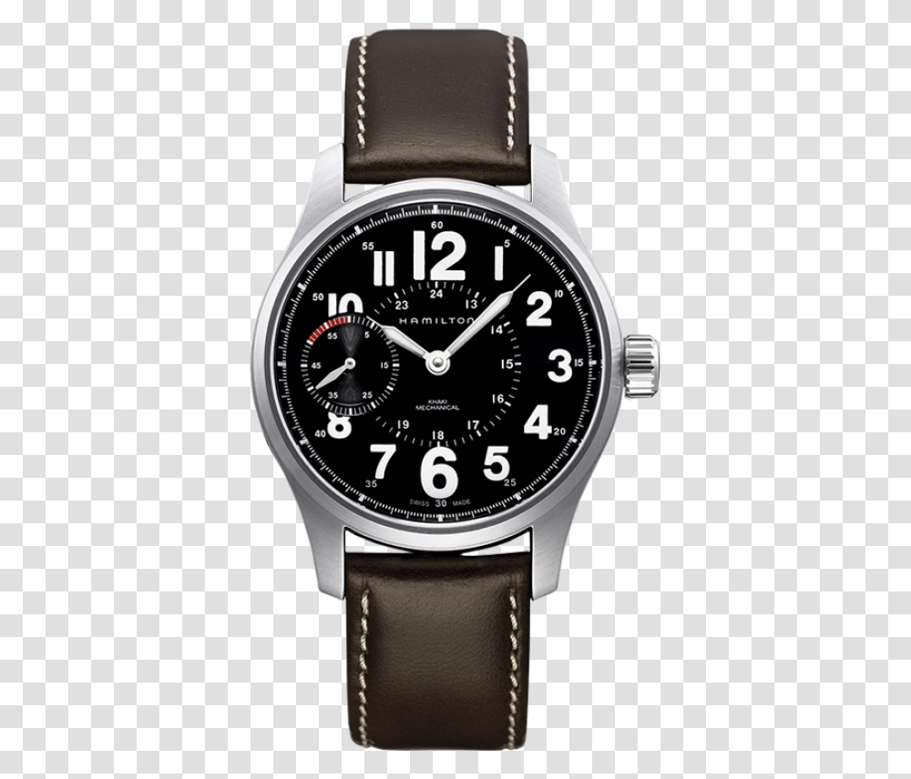 Officer Mechanical The Officer Mechanical Comes In Hamilton Khaki Field Officer Mechanical, Wristwatch Transparent Png
