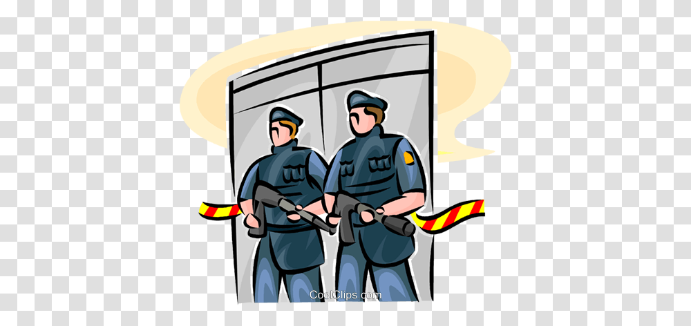 Officers Of The Law And Police Royalty Free Vector Clip Art, Person, Human, Military Uniform, Helmet Transparent Png