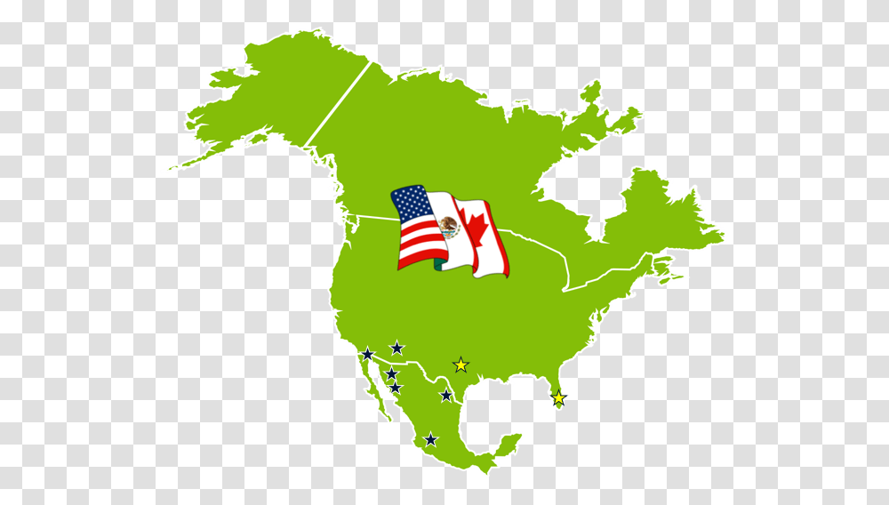 Offices Everscale Group North America Map Modern, Diagram, Plot, Atlas, Flag Transparent Png