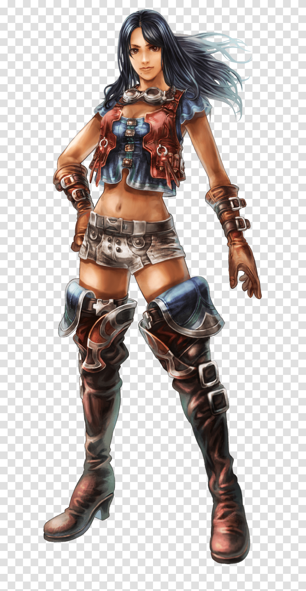 Official Artwork Of Sharla From Xenoblade Chronicles Sharla Xenoblade, Costume, Person, Duel Transparent Png