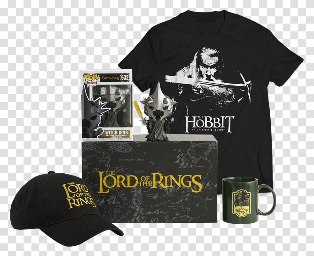 Official Box The Lord Of Rings Wootbox Lord Of The Rings, Clothing, Sleeve, Person, Baseball Cap Transparent Png