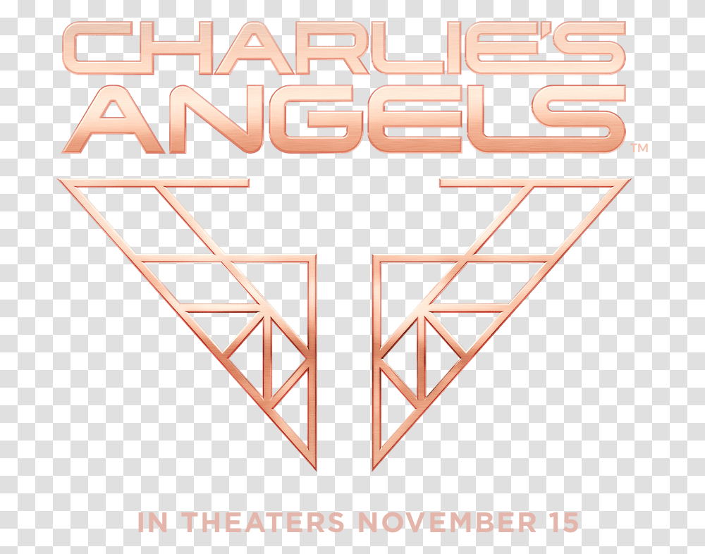 Official Charlies Angels Logo Charlie's Angels 2019 Logo, Advertisement, Label, Utility Pole Transparent Png
