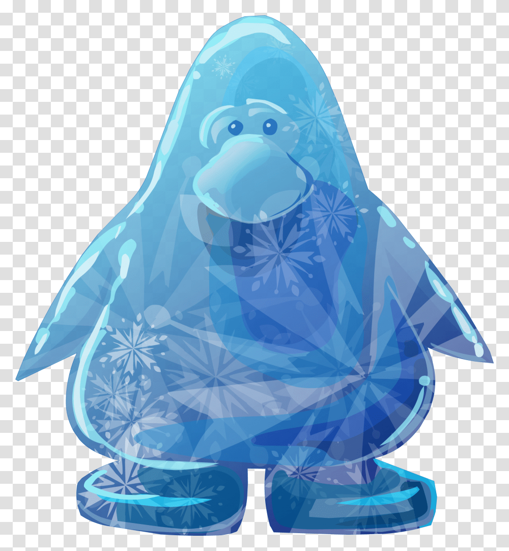Official Club Penguin Online Wiki Linux Freeze, Triangle, Plant, Cone Transparent Png