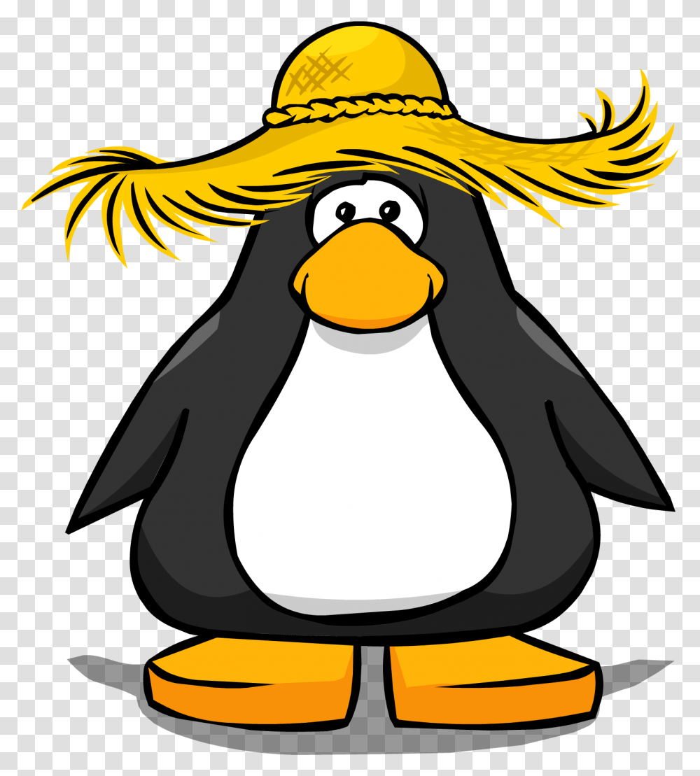 Official Club Penguin Online Wiki Penguin In Santa Hat, Apparel, Bird, Animal Transparent Png