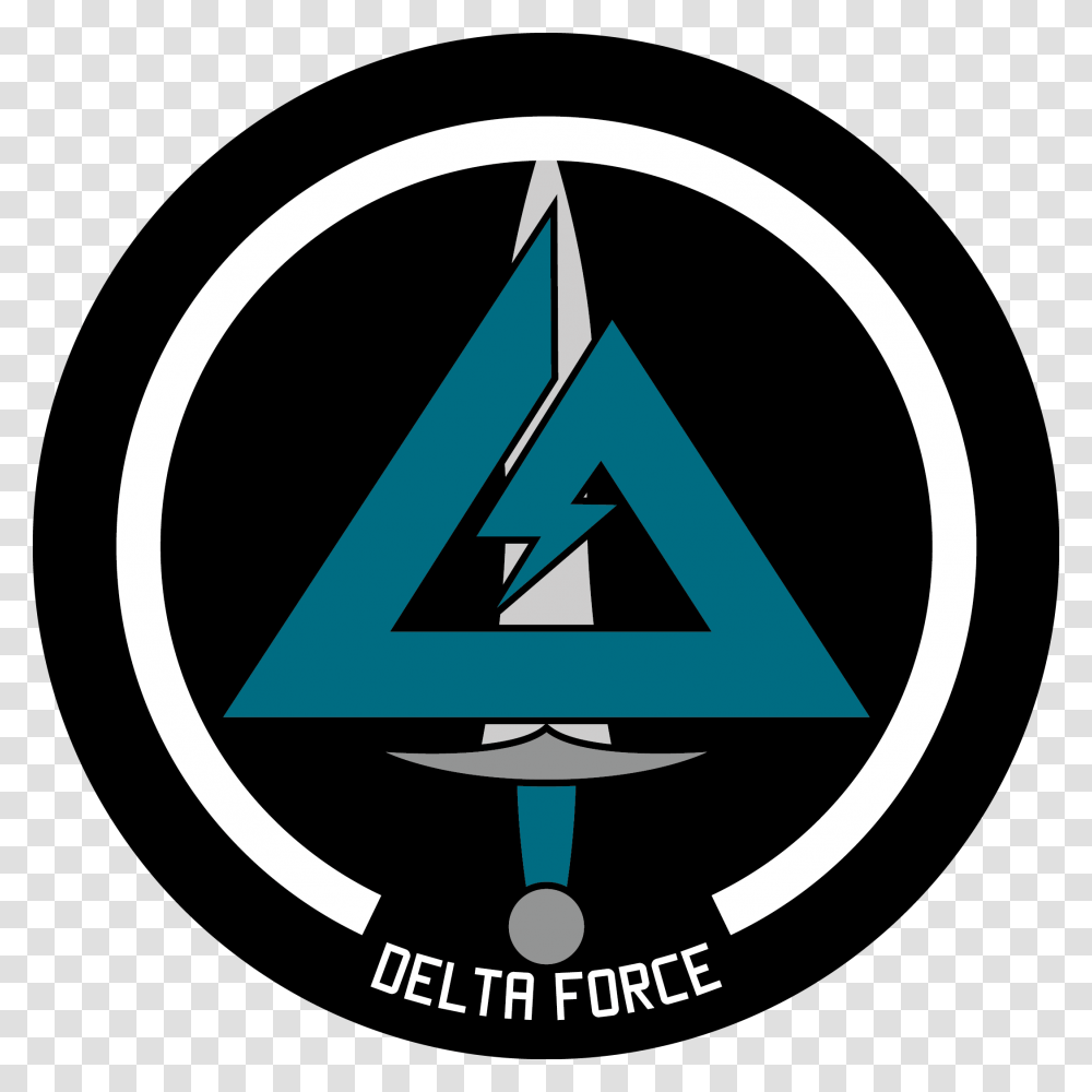 Official Delta Force Logo To Pin Charing Cross Tube Station, Triangle Transparent Png