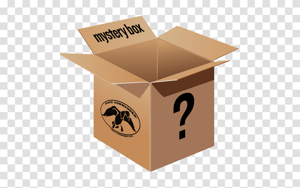Official Duck Commander Large Mystery Box, Cardboard, Carton, Package Delivery Transparent Png