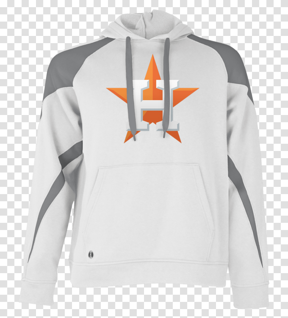 Official Houston Astros Classic Star Logo Holloway Colorblock Hoodie Hoodie, Clothing, Apparel, Sweatshirt, Sweater Transparent Png