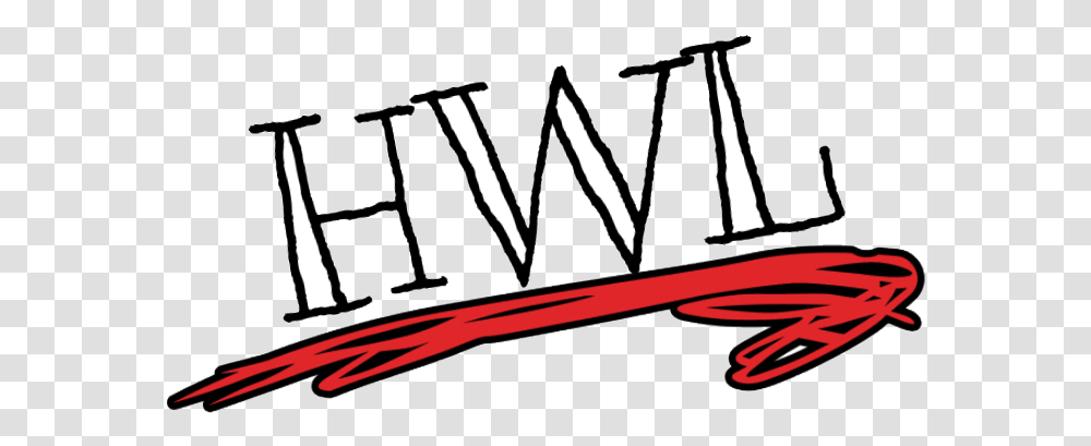 Official Hwl Logo Sticker Wrestling League Instagram, Symbol, Text, Doodle, Drawing Transparent Png