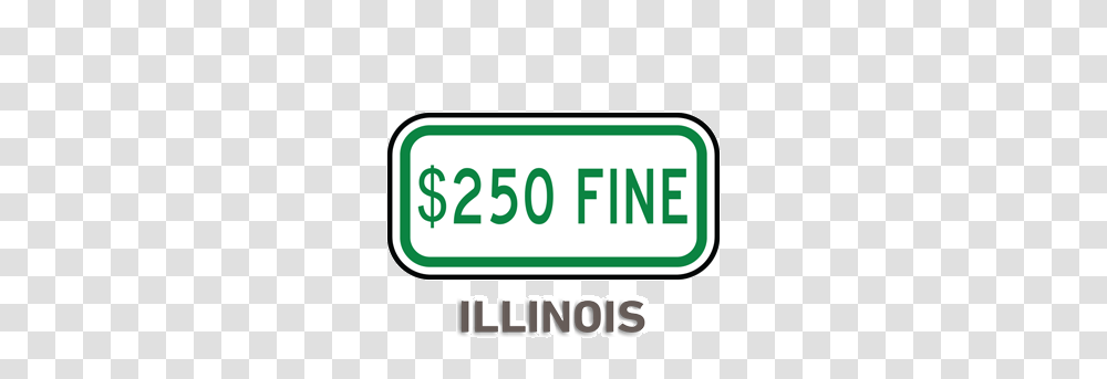 Official Illinois Handicap Parking Signs Usa Made, Label, First Aid Transparent Png