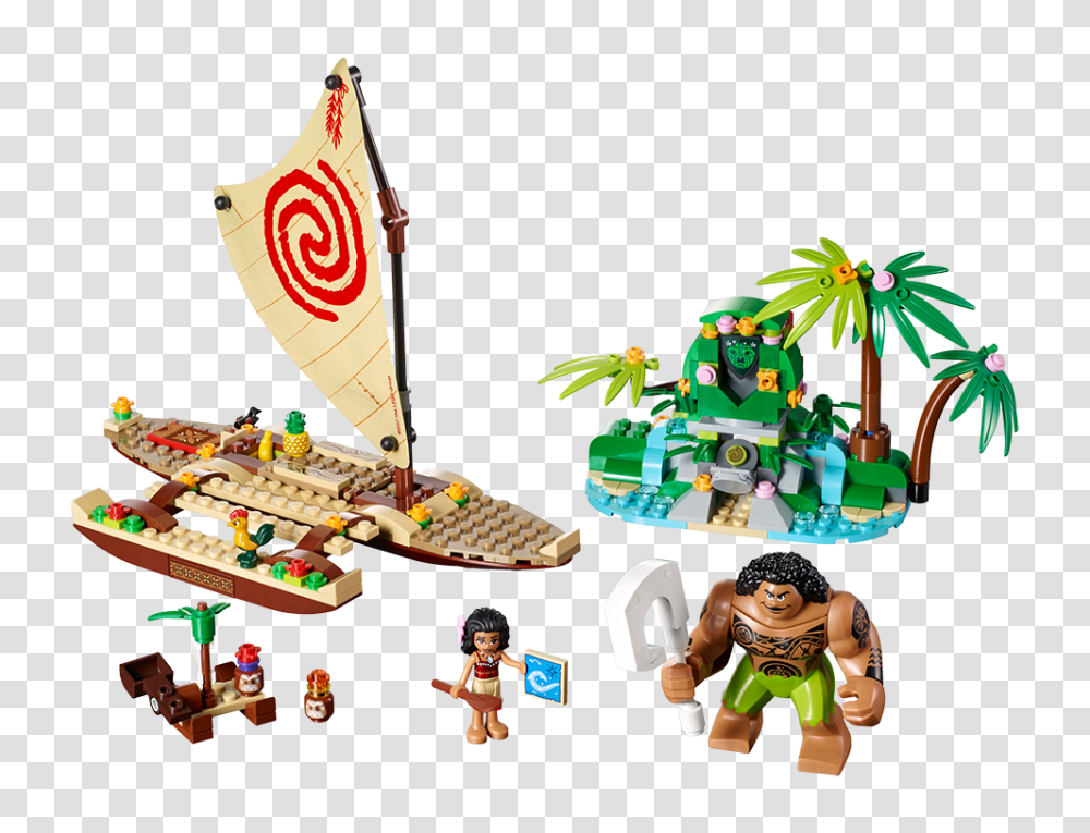 Official Lego Malaysia Disney Moanas Ocean Voyage, Person, Meal, Food, People Transparent Png