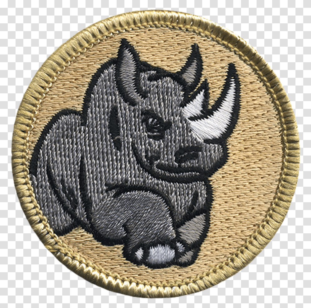 Official Licensed Rhino Patrol Patch Llama, Logo, Symbol, Trademark, Rug Transparent Png