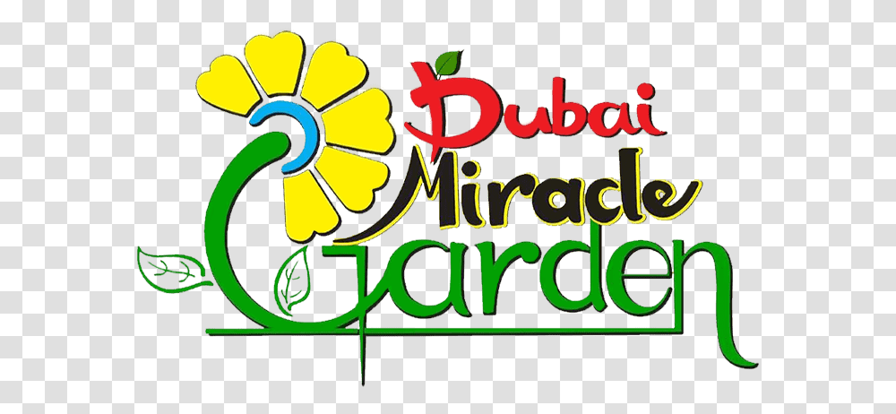 Official Logo Of Dubai Miracle Garden Dubai Miracle Garden Logo, Alphabet, Crowd Transparent Png