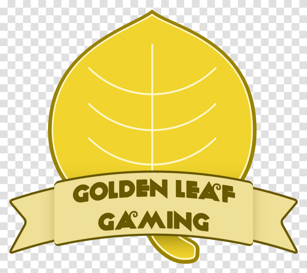 Official Logo - Golden Leaf Gaming Clip Art, Label, Text, Outdoors, Nature Transparent Png