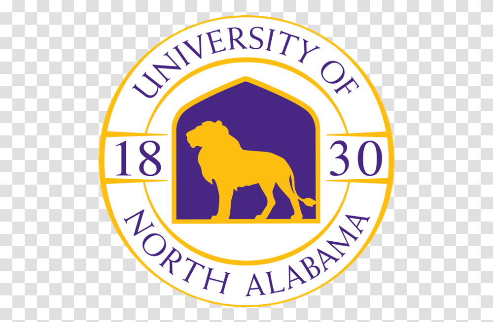 Official Logos University Of North Alabama Logo University Of North Alabama, Symbol, Trademark, Badge, Label Transparent Png