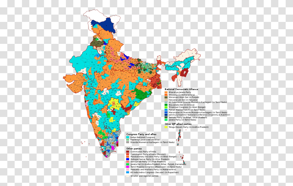 Official Map Of India, Plot, Diagram, Atlas Transparent Png
