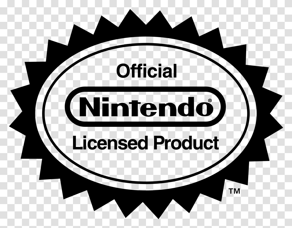 Official Nintendo Seal, Gray, World Of Warcraft Transparent Png