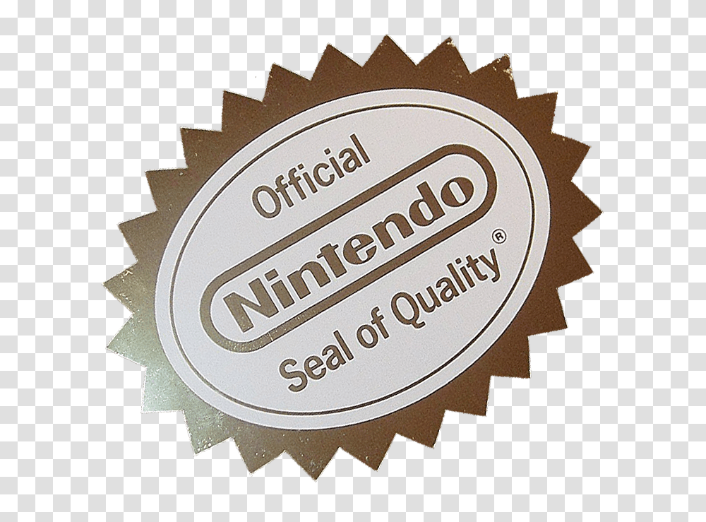 Official Nintendo Seal, Label, Sticker, Logo Transparent Png
