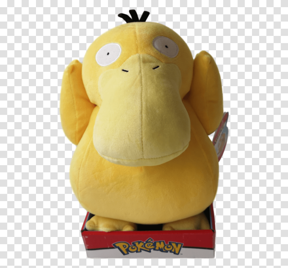 Official Pokemon 12 Psyduck Plush Stuffed Toy, Pillow, Cushion, Peeps, Bakery Transparent Png