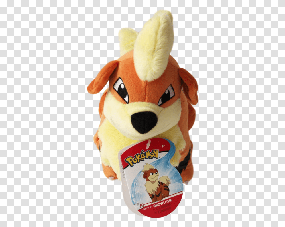 Official Pokemon 8 Plush Growlithe Stuffed Toy, Food Transparent Png