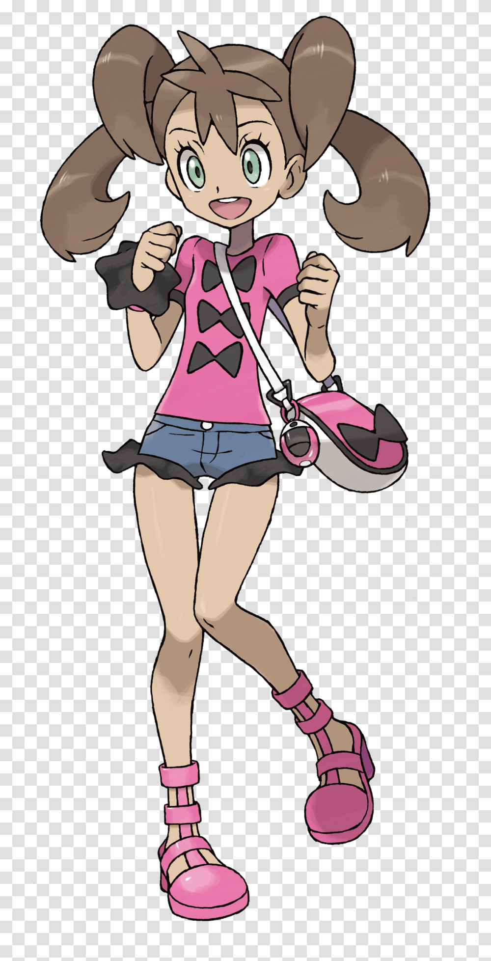 Official Pokemon Trainer Art Shauna Pokemon, Comics, Book, Person, Human Transparent Png