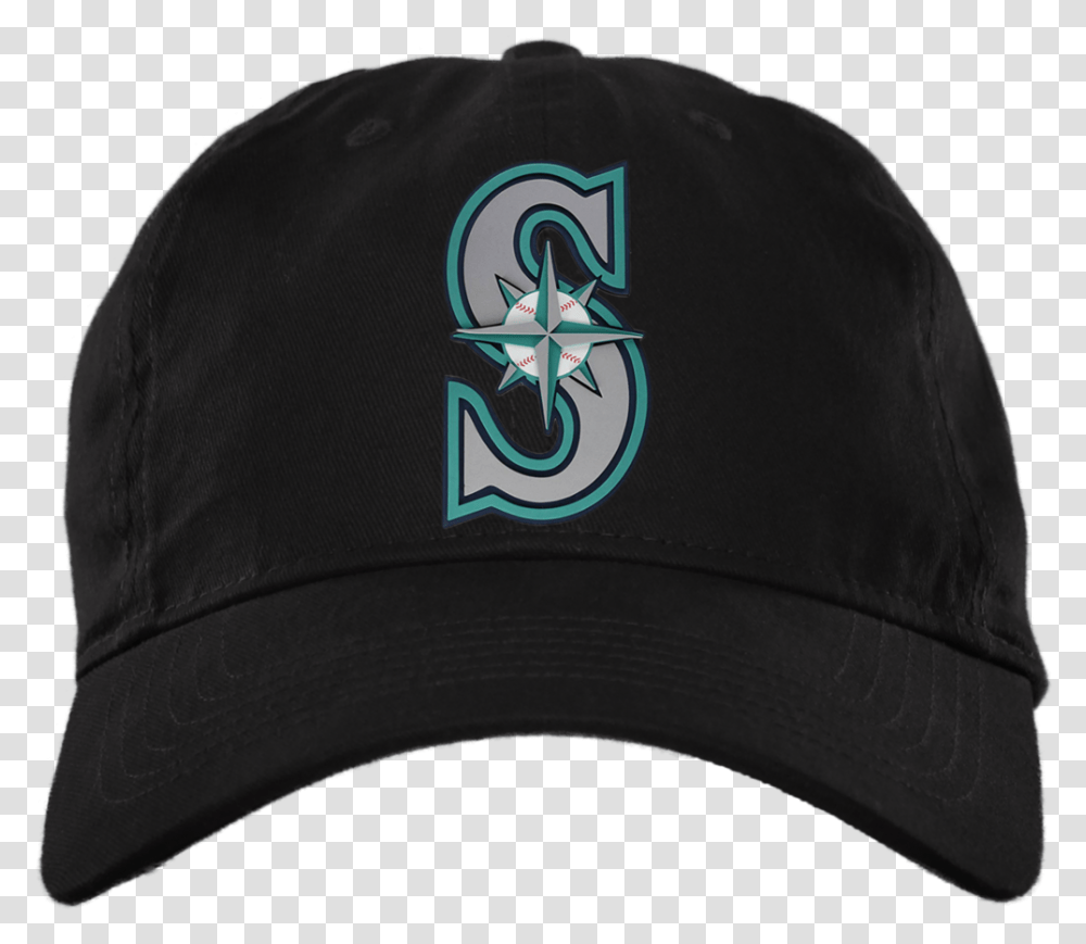 Official Seattle Mariners Classic Logo Twill Unstructured For Baseball, Clothing, Apparel, Baseball Cap, Hat Transparent Png