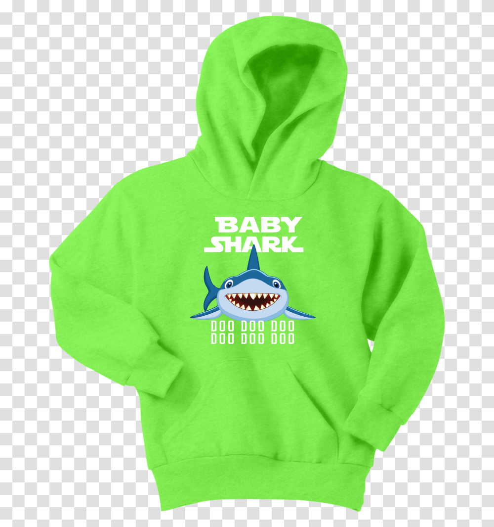 Official Vnsupertramp Baby Shark Youth Hoodie Doo Doo Stranger Things Hoodies For Girls, Apparel, Sweatshirt, Sweater Transparent Png