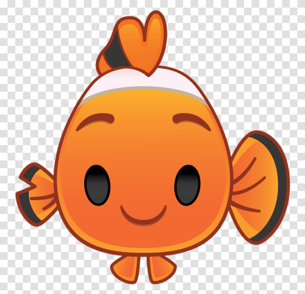 Officialstars Disneyemoji Disney Emojis Nemo Disney Emoji Blitz Nemo, Goldfish, Animal, Food Transparent Png