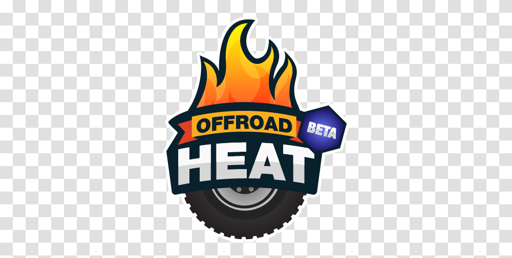 Offroad Heat Offroad Racing Game For Mobile Off Road Heat Game, Logo, Symbol, Trademark, Light Transparent Png