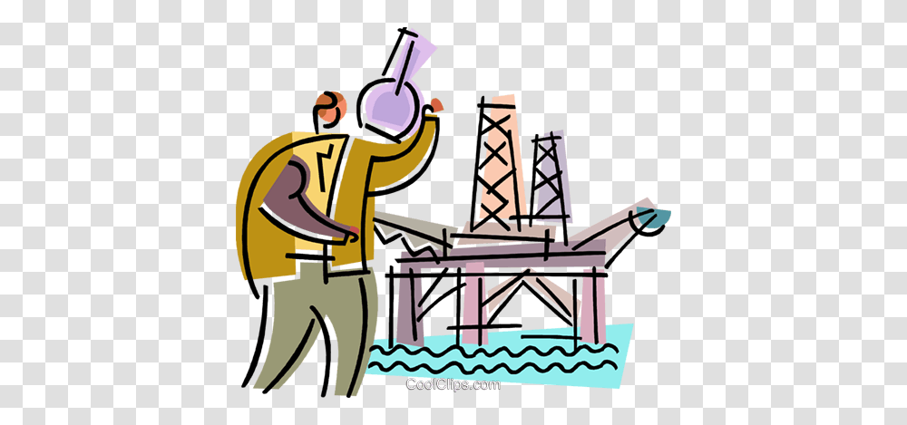 Offshore Drilling Platforms Royalty Free Vector Clip Art, Alphabet, Word, Outdoors Transparent Png