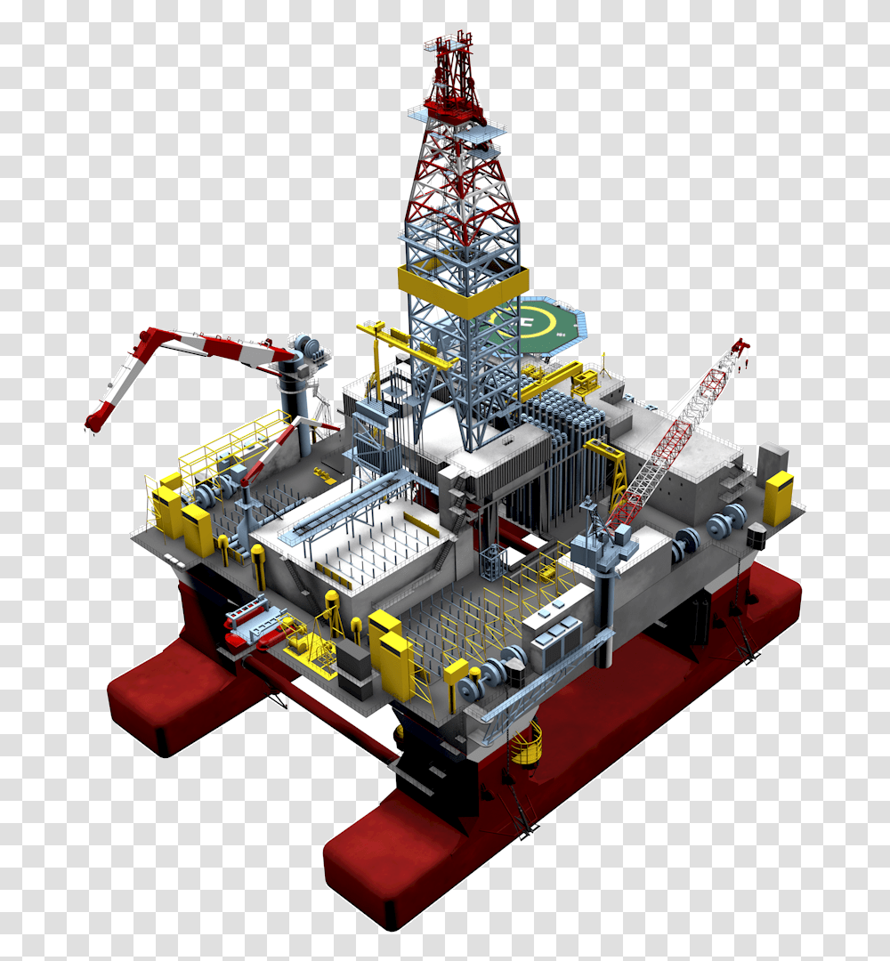 Offshore Drilling Rig Icon, Toy, Metropolis, Transportation, Vehicle Transparent Png