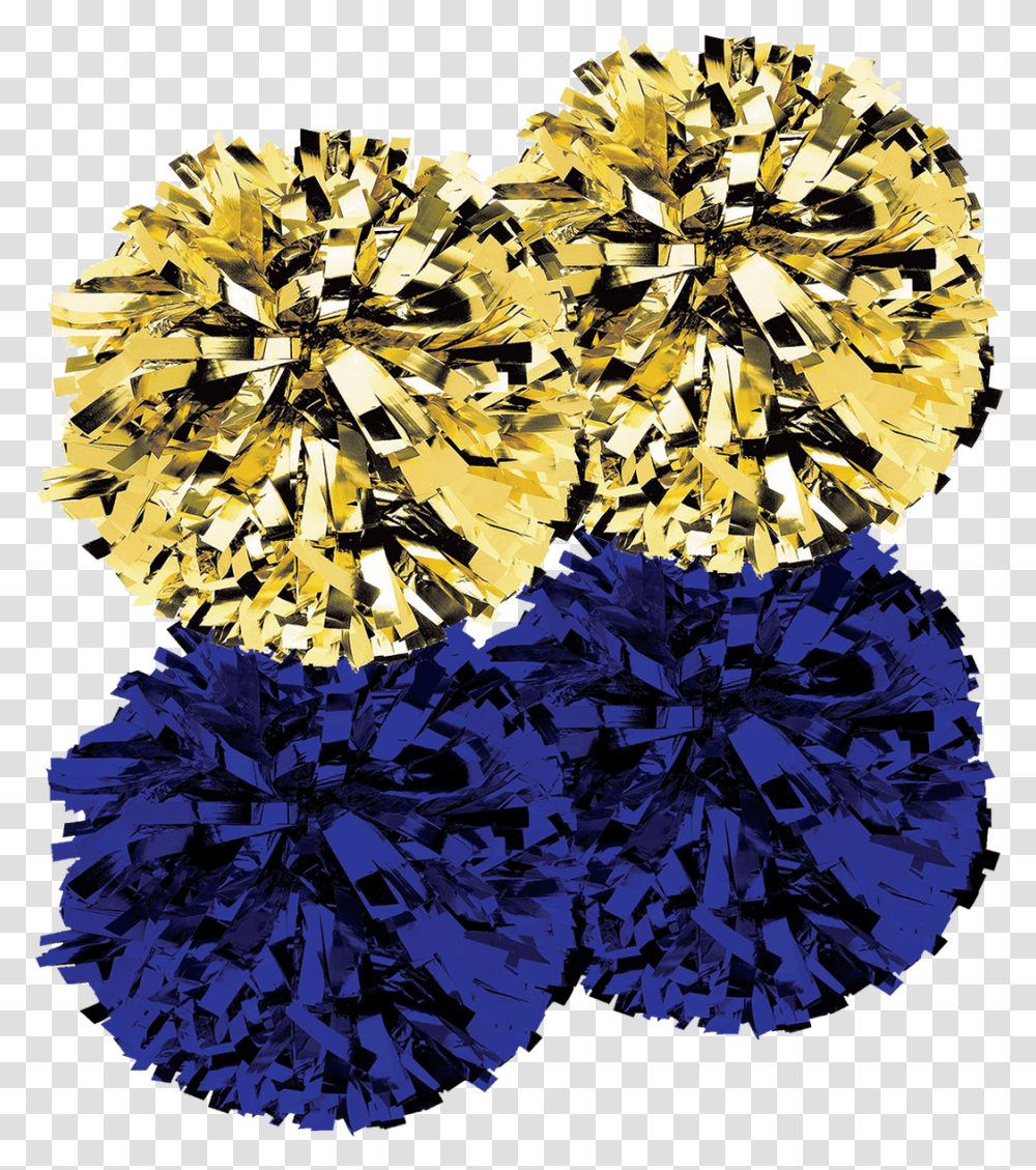Ofhs Cheer Pom Poms Gold Cheerleading Pom Poms, Collage, Poster, Advertisement, Diamond Transparent Png