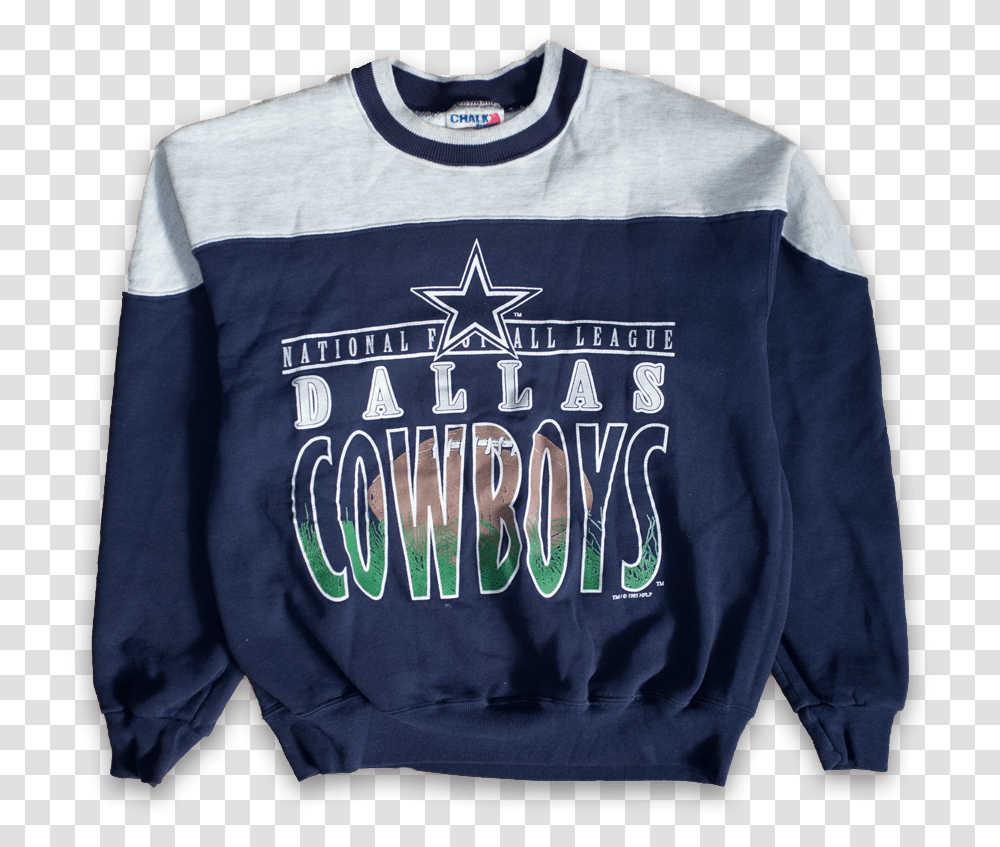 Og Chalkline Dallas Cowboys Sweater Chalk Line, Clothing, Apparel, Sweatshirt, Sleeve Transparent Png