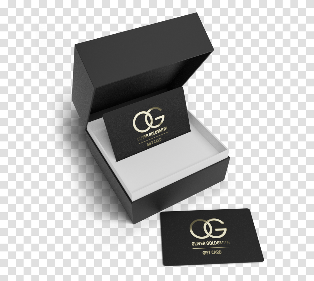 Og Gift Card Box Box, Bottle, Cosmetics Transparent Png