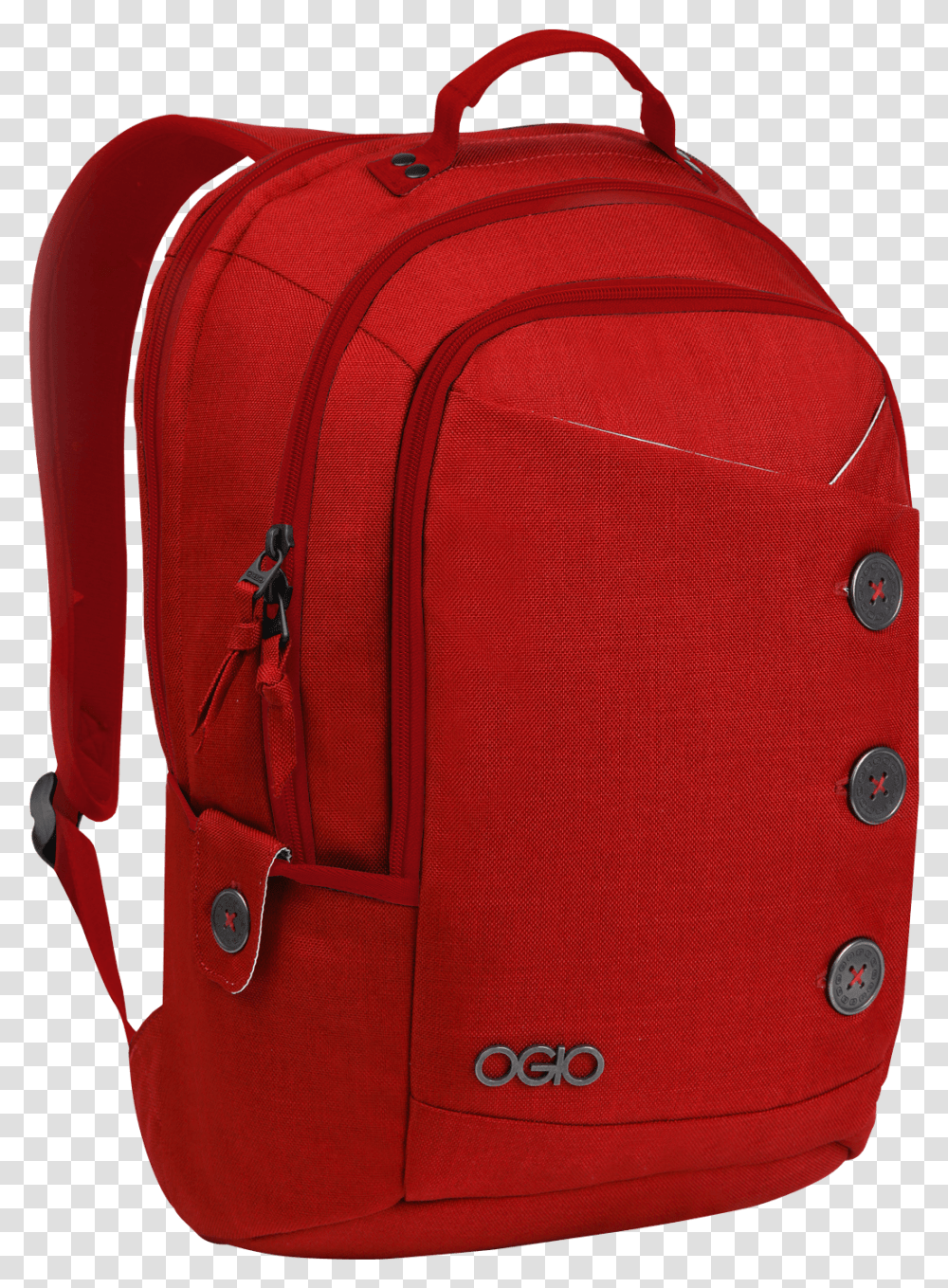 Ogio Red Backpack Red Backpack, Bag Transparent Png