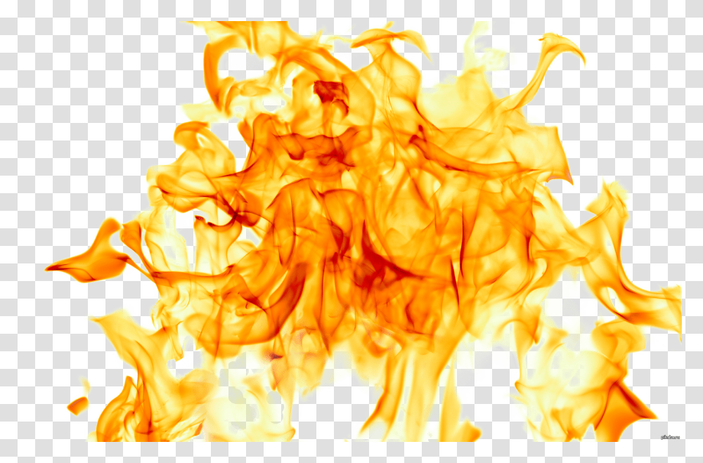 Ogon Na Prozrachnom Fone Burning Fire White Background, Flame, Bonfire Transparent Png