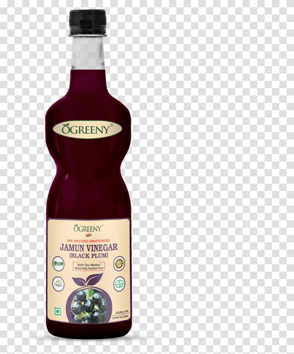 Ogreeny Jamun Vinegar Ogreeny Apple Cider Vinegar With Natural Honey, Food, Syrup, Seasoning, Ketchup Transparent Png