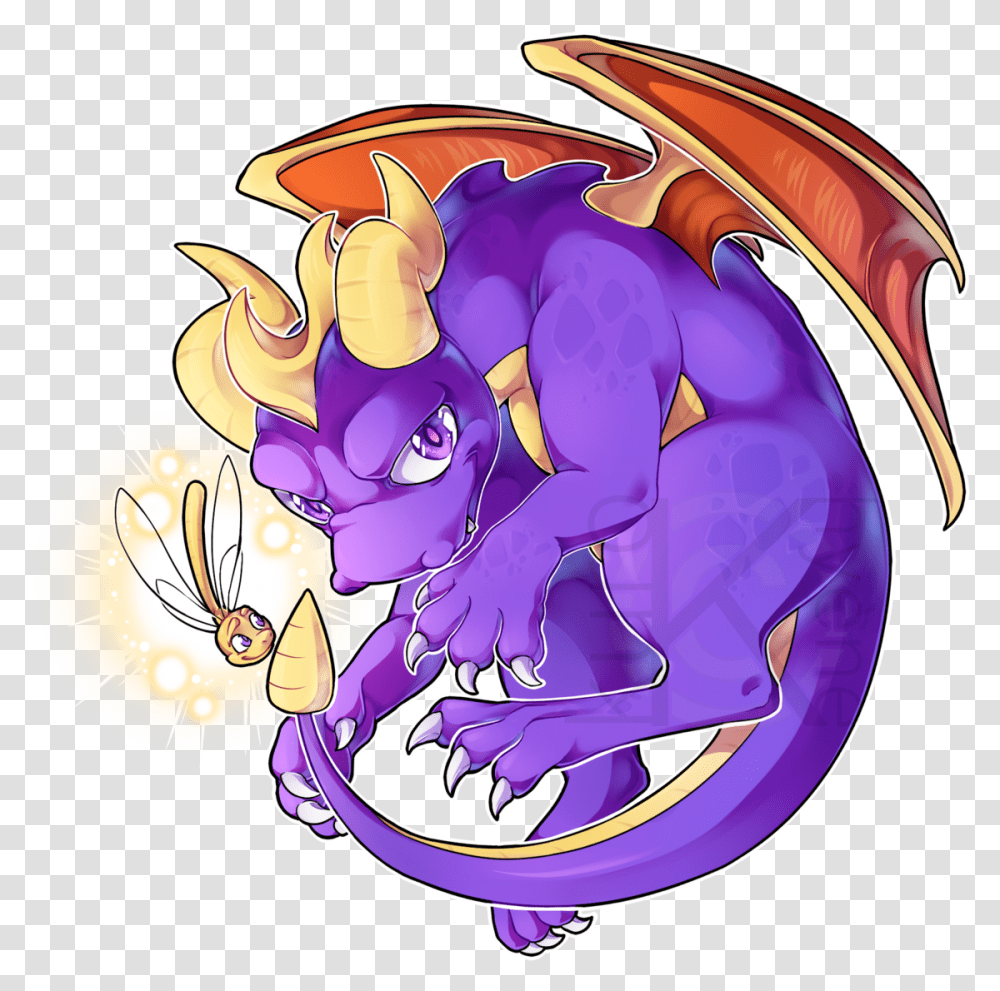 Oh Hey I Uh Felt Like Drawing That Boi Here I Can Cartoon, Dragon, Purple Transparent Png