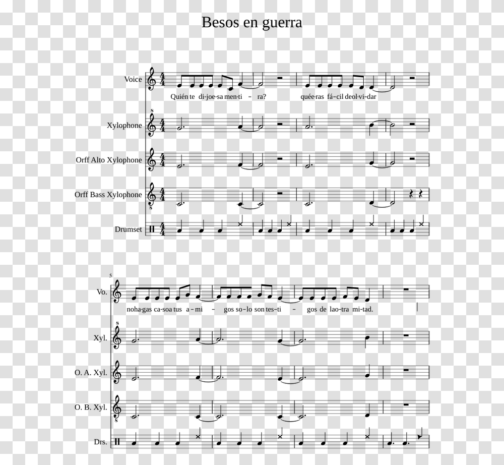 Oh Holy Night Trumpet Sheet Music, Gray, World Of Warcraft Transparent Png