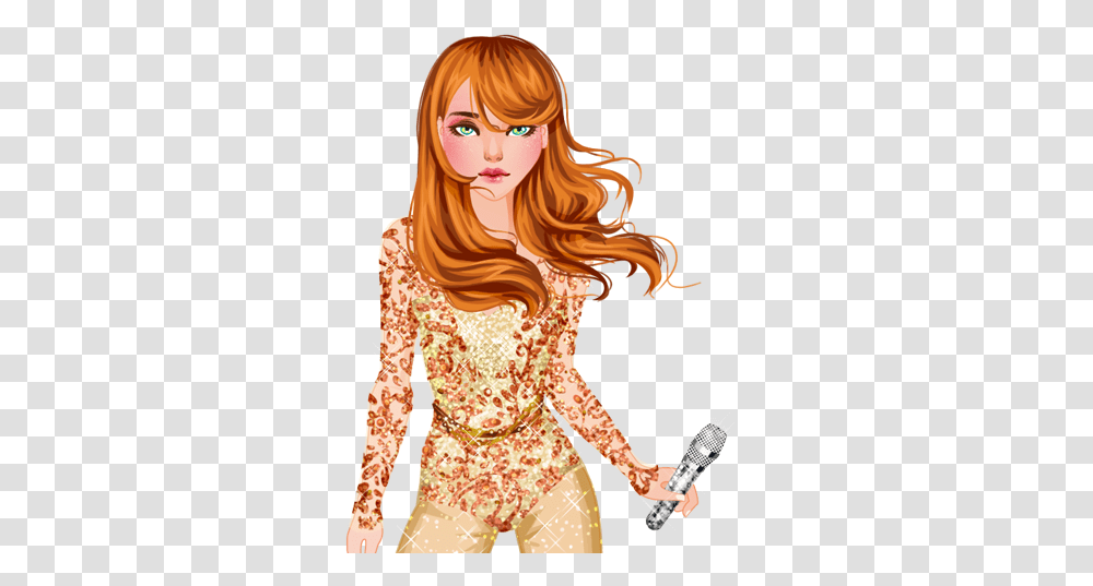 Oh My Dollz A Girls Game Fashion Style Decorate And Flirt Oh My Dollz, Person, Guitar, Leisure Activities, Face Transparent Png